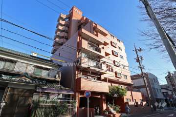 ライオンズマンション尾頭橋第2の外観（北西側から）