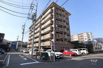 ユーハウス第5蜆橋の外観（南東側から）