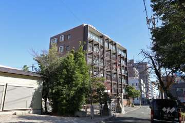 コンセール柳島公園の外観（南西側から）