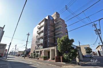 コンセール柳島公園の外観（北東側から）