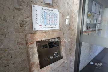 オートロックの操作盤