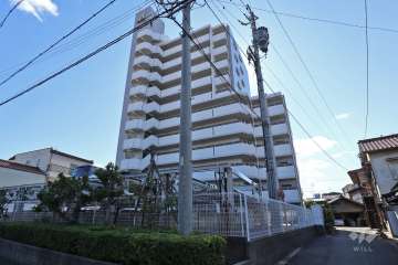 グランコート露橋の外観（北西側から）