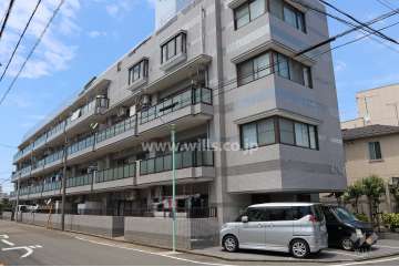 ライトプラザ岩塚の外観（南東側から）