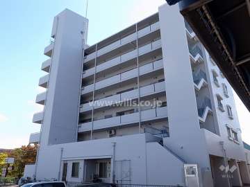 千里高野台ハイツの外観（北西側から）