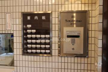 オートロックの操作盤・案内板