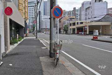 敷地南側は清正公通りに面しています。