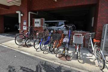 屋外駐輪場