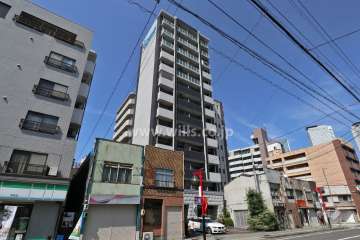 プレサンス名古屋STATIONディーヴァの外観(南西側から)
