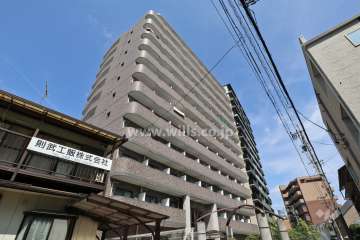 朝日プラザ名古屋ターミナルスクエアの外観(西側から)