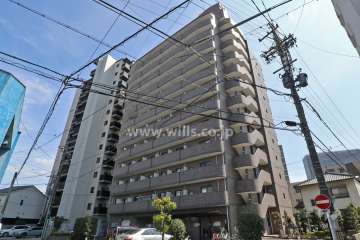 朝日プラザ名古屋ターミナルスクエアの外観(北側から)