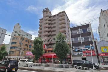 宝中村公園ハイツの外観（北側から）