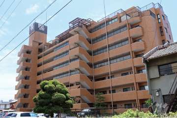 ダイアパレス長戸井町の外観（北西側から）