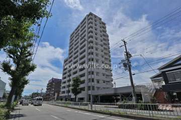 サンパーク本陣の外観（東側から）