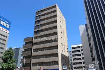 チサンマンション椿町の外観（南東側から）