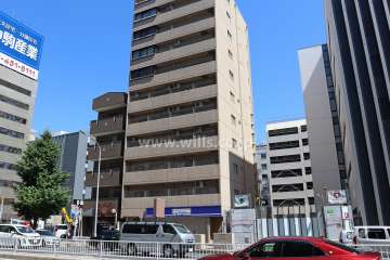 チサンマンション椿町の外観（南東側から）