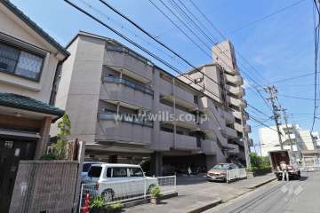 宝マンション名駅西の外観(北東側から)