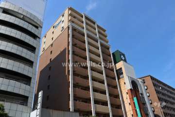 プレサンス名古屋STATIONアブソリュートの外観（南西側から）