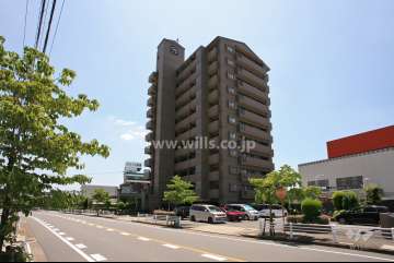 NDSマンション八田の外観（北西側から）