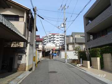 モンテベルデ豊津山手の遠景（南側から）