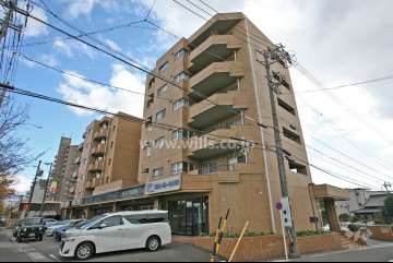 三旺マンション八事東の外観(北西側から)