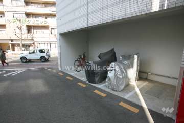 バイク置き場