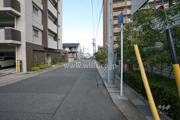 敷地の前面道路