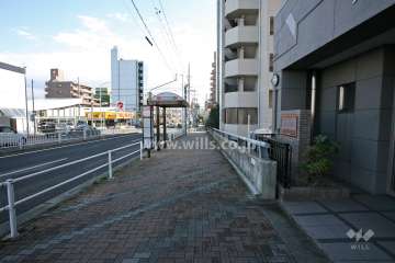 敷地の前面道路