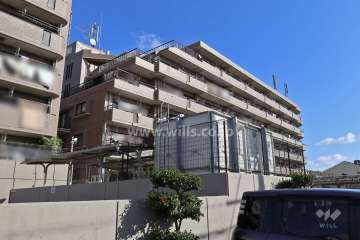 ライオンズマンション平針南の外観（西側から）