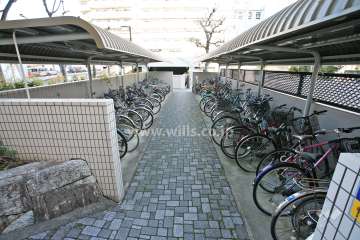 シティコーポ植田B棟駐輪場