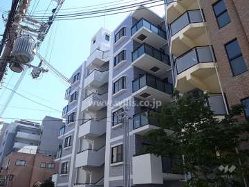 セザール江坂の外観（北西側から）