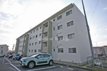 植田山住宅の外観