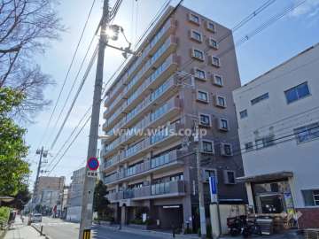 セントラル江坂東の外観(北東側から)