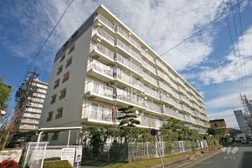 第2植田ダイヤハイツの外観(南側から)