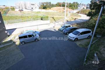 コーポラティブハウス青山舎4号棟敷地内駐車場（屋外平面式）