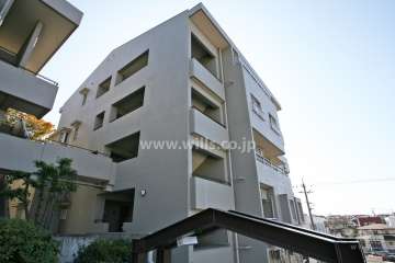 コーポラティブハウス青山舎1号棟の外観