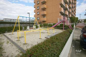 敷地に隣接する公園 