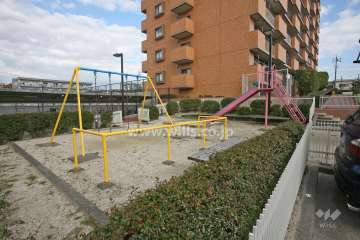 敷地に隣接する公園