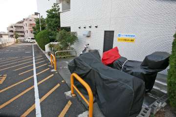 バイク置き場