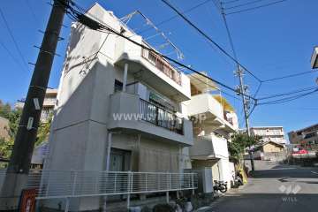 キャッスルマンション八事の外観(南側から)