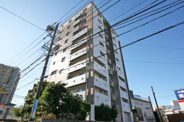 グランドメゾン八事石坂の外観(北東側から)