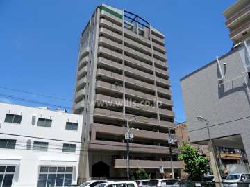 江坂公園アーバンライフの外観（南西側から）