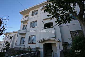 イトーピア表山ハイツ2号棟の外観（北側から）