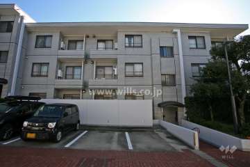 イトーピア第2表山ハイツB棟の外観（北側から）