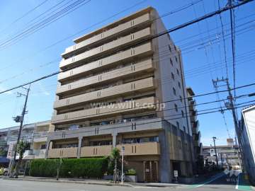 ネバーランドラルジュ江坂の外観(北東側から)