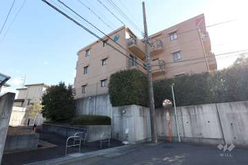 シティコーポ島田緑地の外観（北西側から）