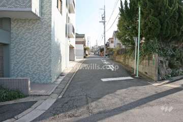 敷地南側の道路