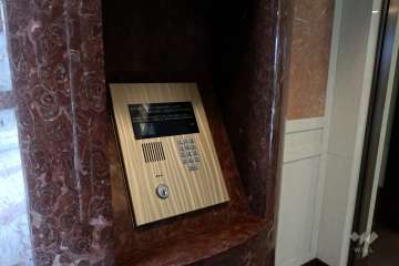 オートロックの操作盤