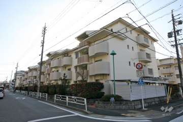 シティコーポ前浪2号棟の外観（北西側から）