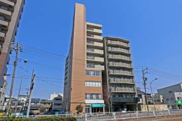 セーエーマンションの外観（南西側から）