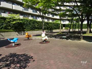 共用部分の広場